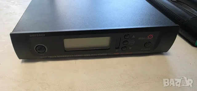 Безжичен микрофон Biema UHF58II. Неразличим от нов, снимка 3 - Микрофони - 55308607