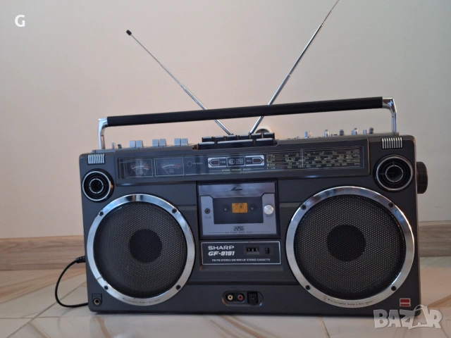 Стерео радиокасетофон Sharp GF-9191HB. Като нов., снимка 17 - Радиокасетофони, транзистори - 54899050
