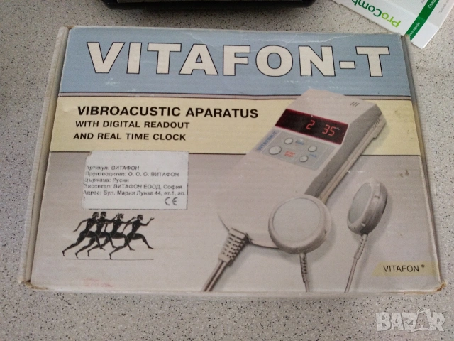 Медицинско терапевтично Устройство VITAFON-T с дигитален дисплей и таймер, снимка 16 - Медицинска апаратура - 54734625