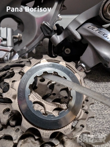 10 скоростен Shimano Ultegra 6700 Монтаж, снимка 4 - Части за велосипеди - 55257955