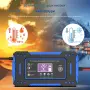 6A 12V Интелигентно зарядно устройство за акумулаторна батерия за кола и мотоциклет, снимка 9