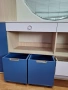 Дизайнерско модулно обзавеждане по поръчка + бюро, снимка 7