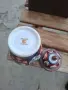 старини комплект порцеланова купа и бордуче на извесна японска марка, снимка 3