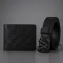 мъжки колан и портмоне Louis Vuitton Hugo boss lacoste emporio armani , снимка 6