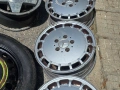 Лети джанти за Mercedes 15" 5x112 (W201 / W124) - 6Jx15 ET49 и Резервна гума патерица за 155/70/R17 , снимка 7