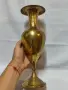 СТИЛНА И ЕЛЕГАНТНА ВИСОКА БРОНЗОВА ВАЗА, снимка 2