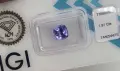 Естествен Танзанит 1.91 ct – Със сертификат от IGI (Танзания), снимка 1