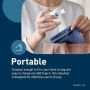 Нов Портативен меш небулизатор OMRON MicroAir Move с маски за деца и възрастни, снимка 4