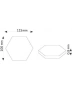 Модулен TOUCH LED панел тип „Honeycomb", снимка 2