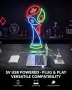 Смарт LED неон надпис/декор купа за световното 2026 – RGB, USB захранване, димиране и монтаж, снимка 6