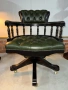 Chesterfield /Честърфийлд Луксозен капитански офис стол, снимка 2