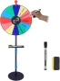 Колело на късмета въртящо се колело за томбола/игра с маркери и стойка (Prize Wheel), снимка 4