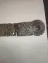 Български възрожденски сребърен сачанен колан , снимка 4