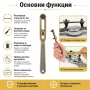 Професионален часовникарски инструмент за отваряне на часовници до 37 мм за часовникари ремонт нов, снимка 2