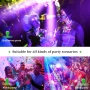 UV DJ светлини 100W Bee Eye стробоскоп сценично осветление диско светлина с лъчев модел , снимка 6