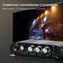 Аудио Усилвател ST-838 2.1 Канали за Кола и Дом, 2x20W + 40W Субуфер, Черен Цвят, снимка 5