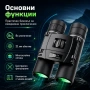 Компактен малък бинокъл Bushnell 8×21 за деца театър концерт наблюдение на птици планина джобен, снимка 2