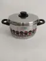 Fissler Западна Германия - много масивни тенджера и тиган от неръждаема стомана с еднакъв декор, снимка 2