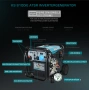 Инверторен монофазен бензинов генератор Könner & Söhnen KS 8100iE ATSR синус, снимка 5