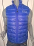 Олекотен мъжки елек EA7 Emporio Armani в кралско син цвят размерS/M като нов, снимка 1