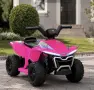 Детско акумулаторно ATV 6V 25W – Електрическо ATV с LED светлини за деца 1.5+ години, розово, снимка 4