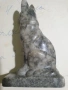пластика от камък / немска овчарка/, снимка 7