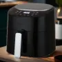 Фритюрник, 1300W, 4.2л., горещ въздух, таймер, до 200°C, Черен/Бял, снимка 5