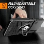 ZTE Blade A56 калъф – PC+TPU, плъзгаща се защита на камерата, подставка, протектор, 2 цвята, снимка 8