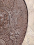 Чугунен щит „écu“ в ренесансов стил, украсен с глава на медуза, 19-ти век. , снимка 5
