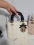 Lady Dior Дамска Бяла Чанта Код Brand Luxury Fashion2, снимка 3