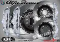 Alfa Romeo надписи за капаци на спирачни апарати , снимка 3