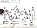 Mercury 6/8/9.9/15 к.с. | К-т за монтаж на дистанционно управление, снимка 2