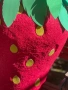 Ръчно изработена масичка за торта във формата на ягода 🍓, снимка 4