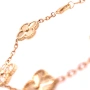 Златна дамска гривна Van Cleef 13,40гр. 18,0см. 14кр. проба:585 модел:37807-1, снимка 2