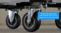 Алуминиева транспортна количка HBM H134100 с максимална товароносимост 150 кг, снимка 5