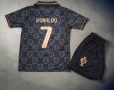 Екип с Чорапи Black Ronaldo Португалия Комплект Роналдо Португалия, снимка 3