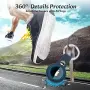 Калъфи за apple air tag 6бр силиконови цветни с ключодържател , снимка 5