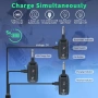 A9 Wireless Guitar System 2.4GHz – Безжична система за китара, бас и музикални инструменти (2TX + 1R, снимка 8