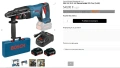 BOSCH GBH 18V-26 D - Безчетков перфоратор 2x18V 5.0Ah като нов!, снимка 10
