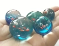 3D 5 топче топчета силиконов молд форма фондан смола шоколад гипс бижута, снимка 5