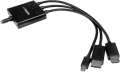 Нов StarTech.com 2 м кабел-преобразувател от HDMI, DisplayPort или Mini DisplayPort към HDMI, снимка 3