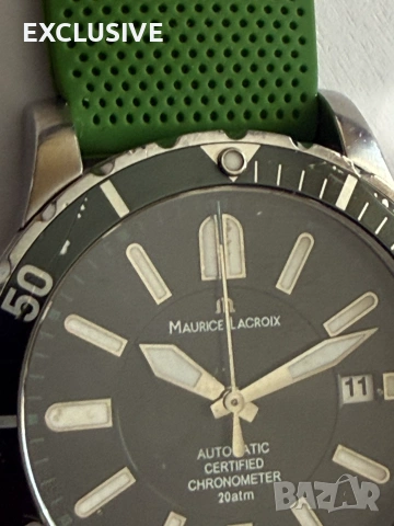 Швейцарски часовник Maurice Lacroix  Chronometer limited  , снимка 15 - Мъжки - 45953862