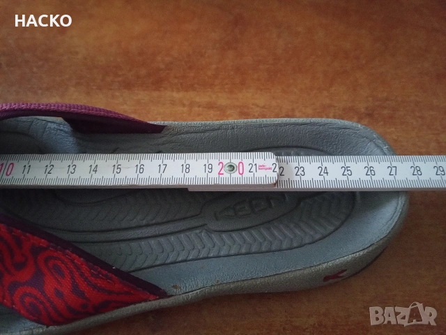 Дамски Чехли Keen Bali Номер 41 Стелка 27.5 см. 100% Оригинални Внос от Англия, снимка 10 - Чехли - 55210703