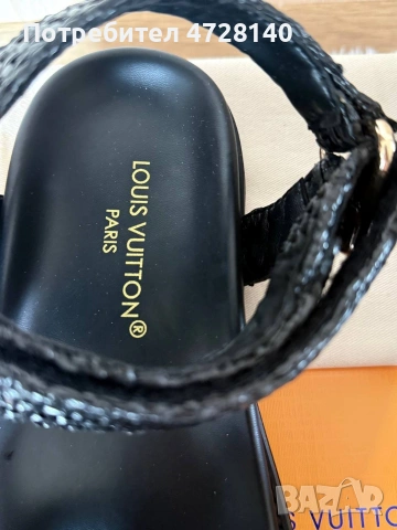 Дамски сандали Louise Vuitton размер 38, снимка 2 - Сандали - 55105447