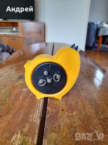 Настолен часовник,будилник СЛАВА,SLAVA #23, снимка 3 - Антикварни и старинни предмети - 54044868