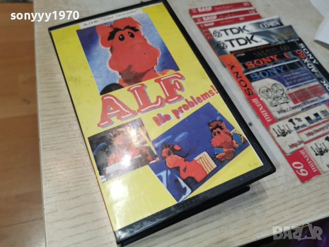 ALF-VHS VIDEO TAPE 1206261301L1, снимка 3 - Други жанрове - 54880984