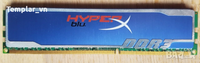 Кingston Hyper X Blu 4 GB DDR3 1600 PC3 12800, снимка 2 - RAM памет - 45877219