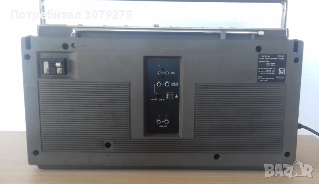 Sony CFS-D7, снимка 6 - Радиокасетофони, транзистори - 49243715