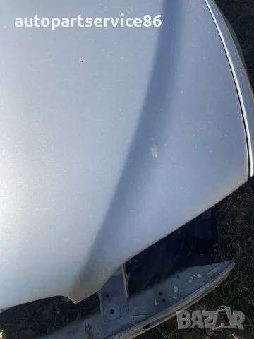 Преден капак сребрист за BMW E65 740D (2004), снимка 3 - Части - 55379671