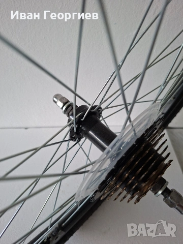 Нови на 25 км задна и предна капла Crosser X2 24" двойностенен алуминий 36H v-brake/ главина касета , снимка 4 - Части за велосипеди - 54731222